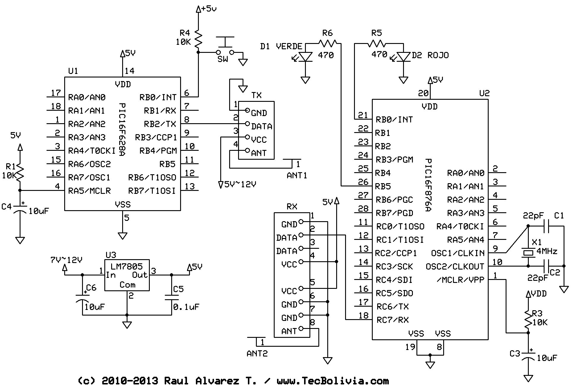 Comunicación Serial Mediante Radiofrecuencia con Modulos RF ASK