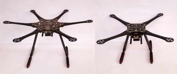 Marcos para hexarotor (modelo S550) y quadrotor (modelo S500)