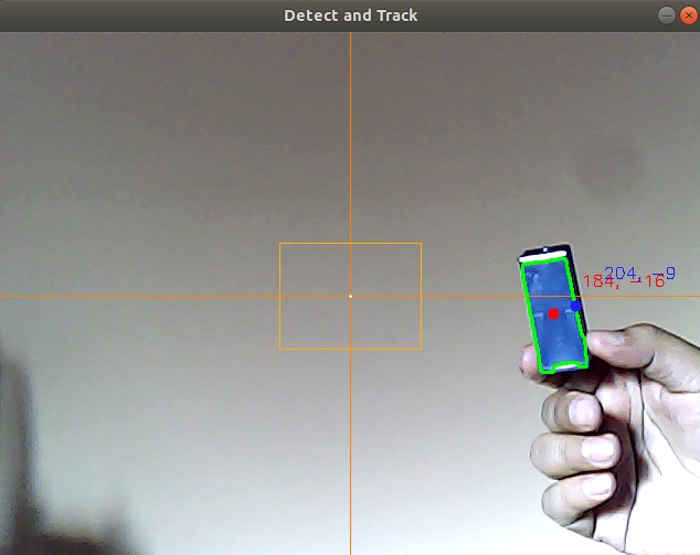 Cuadro de imagen de la detección